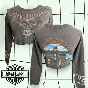 Vintage Upcycled Harley-Davidson Tee